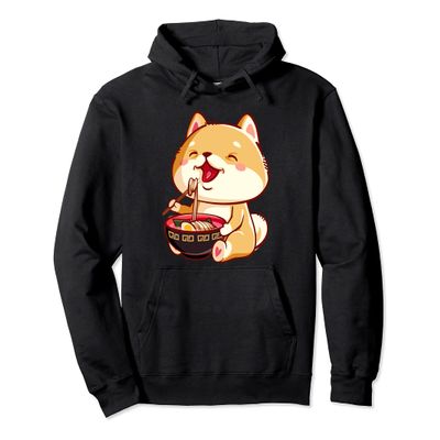 Ramen Noodle Akita Inu Kawaii Ramen Akita Inu Ramen Life Pullover Hoodie