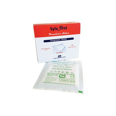 Sporti France Pack of 10 sterile compresses