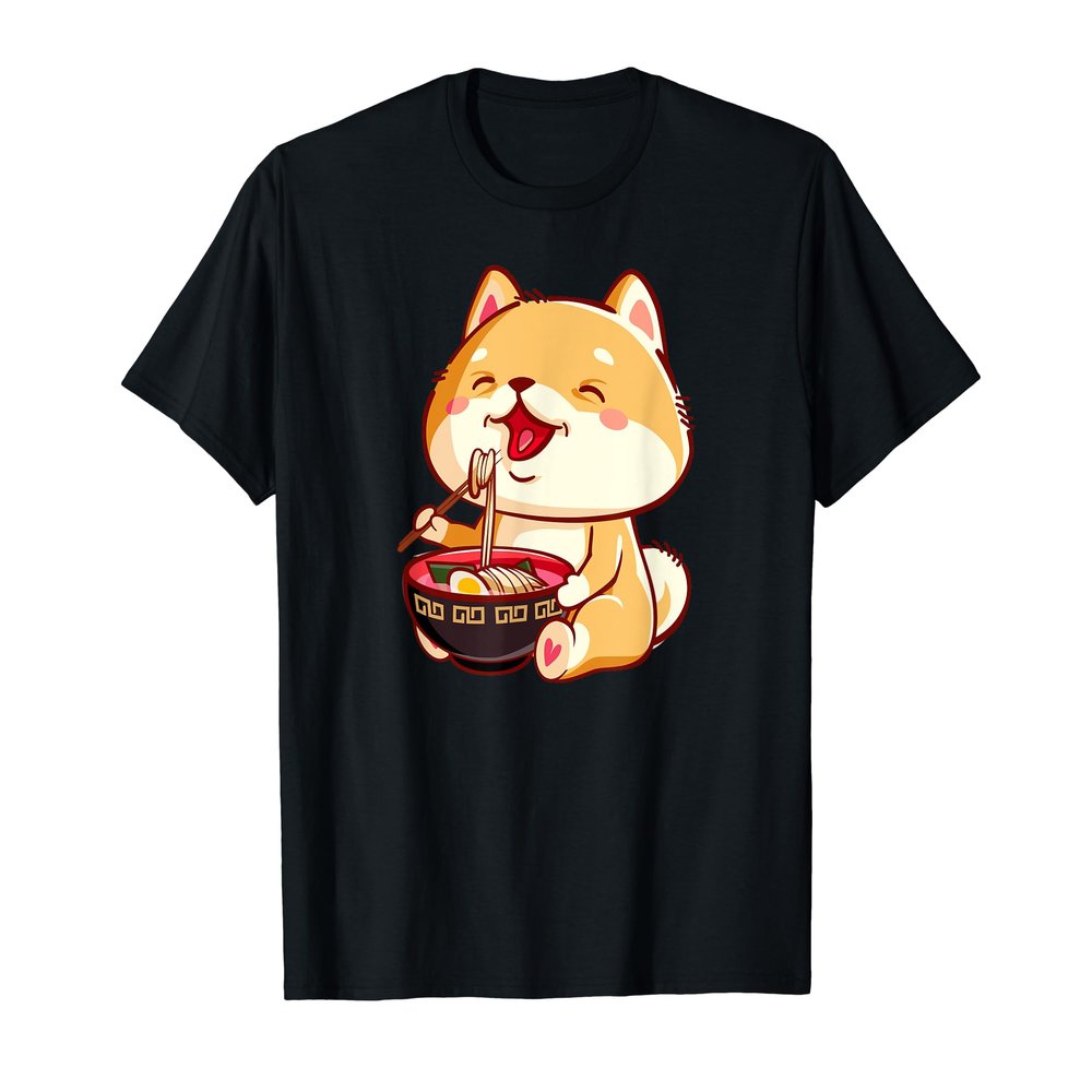 Ramen Noodle Shiba Inu Kawaii Ramen Shiba Inu Ramen Life T-Shirt