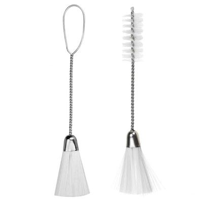 Zonster 2pcs Cleaning Brush Double Ended Sewing Machine Purifying Brush Keyboard Vacuum Cleaner Dust Scrub Diy Cleaning Tools