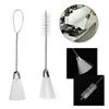 Zonster 2pcs Cleaning Brush Double Ended Sewing Machine Purifying Brush Keyboard Vacuum Cleaner Dust Scrub Diy Cleaning Tools view 4