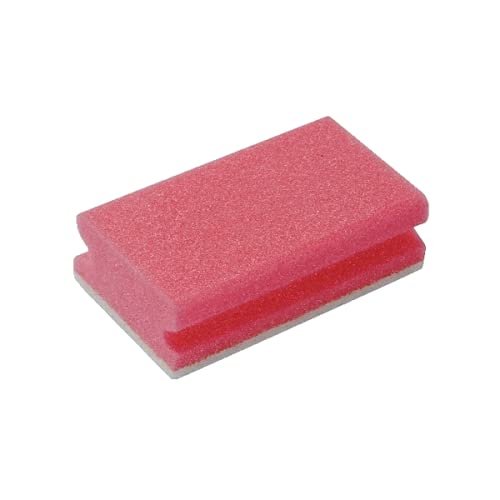 2 X Finger Grip Scourers 130x70x40mm Red (Pack of 10) 102422