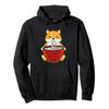 fox ramen kawaii foxes Japanese noodles Pullover Hoodie view 1