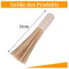 LATRAT Bamboo Wok Brush, Kitchen Cleaning Tool with Comfortable Handle, Durable Bamboo Material, 11.8 x 1.8 inches view 2