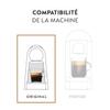Nespresso Original Ispirazione Italiana - 100 Capsules: 20 Palermo Kazaar, 10 Ristretto Italiano, 10 Firenze Arpeggio, 20 Napoli, 20 Venezia, 10 Roma, 10 Genova Livanto view 4