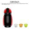 Refillable Coffee Capsules Pods, Fuobecie 3PCS Compatible with Nescafe Dolce Gusto Machine, Compatible Filter Cups view 3
