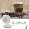 Refillable Coffee Capsules Pods, Fuobecie 3PCS Compatible with Nescafe Dolce Gusto Machine, Compatible Filter Cups view 4