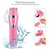 2 in 1 Women Electric Shaver, Painless Facial Hair Remover Rechargeable Nose Hair Trimmer Waterproof Lady Shaver Bikini Trimmer for Body, Face, Bikini Area Use view 4