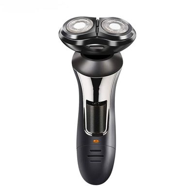 SMSOM Electric Razor for Men, Rotary Electric Shaver 3 in 1 Rechargeable Electric Shavers Rechargeable Cordless (Black)