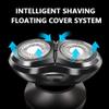 SMSOM Electric Razor for Men, Rotary Electric Shaver 3 in 1 Rechargeable Electric Shavers Rechargeable Cordless (Black) view 3