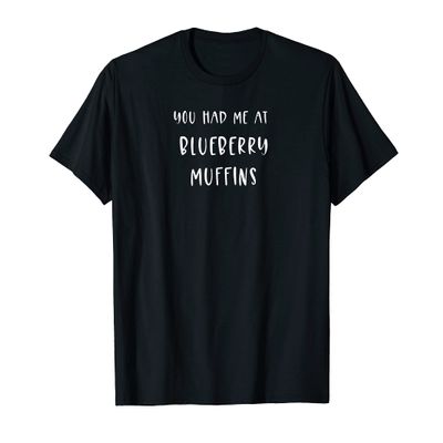 Blueberry muffins funny baking cooking foodie chef T-Shirt