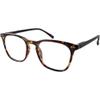 JiSoo Womens Reading Glasses 1.0, Trendy Readers Glasses Women, Lightweight Ladies Magnifying Glasses for Reading, Tortoise view 1
