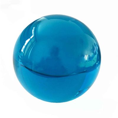 60mm Beautiful Home Decoration Glass Sphere Magic Pink Crystal Crystal Paperweight Ball-60mm_Aquamarine