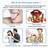 2021 New Version Tongue Scraper Cleaner for Adults & Kids, Medical Grade Metal Tongue Brushes Set for Fresh Breath Dental Eliminate Bad Breath in Seconds (Orange) view 2