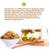 Plant Gift Organic Green Tea - Loose Leaf Japanese Genmaicha Tea 170g/6oz  Genmai Matcha Roasted Brown Rice Blend view 2