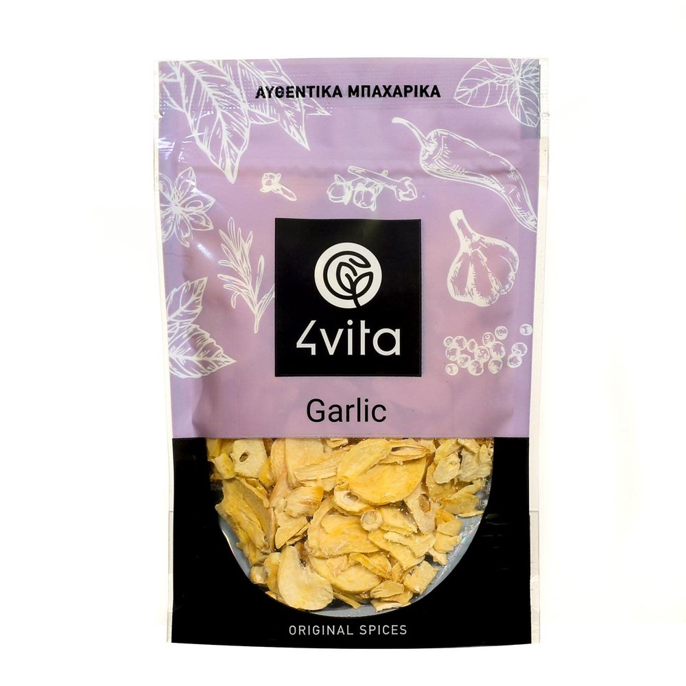 4Vita Dried Garlic Flakes 50g