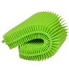 1pc Silicone Dishwashing Scrubber Kitchen Cleaning Sponge Bowl Pot Pan Brush Random Color view 2