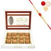 Ghasitaram Gifts Rakhi Gifts for Brothers Rakhi Sweets - Chocolate Dryfruit Balls with Beads Rakhi view 1