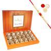 Ghasitaram Gifts Rakhi Gifts for Brothers Rakhi Sweets - Dates Delight 18 pcs with Beads Rakhi view 1