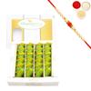 Ghasitaram Gifts Rakhi Gifts for Brothers Rakhi Sweets - KAJU Pista ROLL (400 GMS) with Beads Rakhi view 1