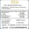 Ghasitaram Gifts Rakhi Gifts for Brothers Rakhi Sweets - Pure Walnut Barfi 12 pcs with Beads Rakhi view 2