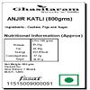 Ghasitaram Gifts Rakhi Gifts for Brothers Rakhi Sweets - ANJIR KATLI (800gms) with Beads Rakhi view 2