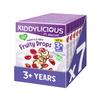 Kiddylicious Fruity Drops - Raspberry & Apple - Delicious Snacks for Kids - Suitable for 3+ Years - 7 Packs of 4 (28 Total) view 1