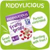 Kiddylicious Fruity Drops - Raspberry & Apple - Delicious Snacks for Kids - Suitable for 3+ Years - 7 Packs of 4 (28 Total) view 2