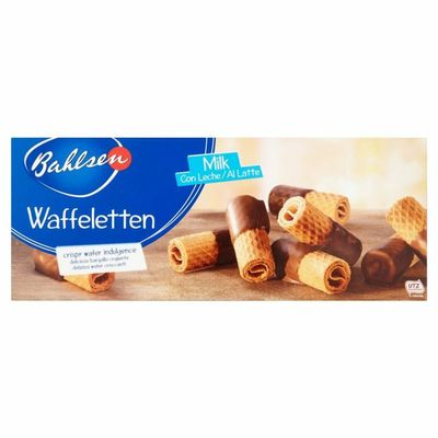 Bahlsen Waffeletten Milk, Pack of 12 x 100g