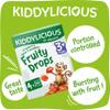 Kiddylicious Fruity Drops - Strawberry, Apple & Pumpkin - Delicious Snacks for Kids - Suitable for 3+ Years - 7 Packs of 4 (28 Total) view 2