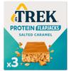 JB's Trek High Protein Flapjack Salted Caramel - Gluten Free - Plant Based - Vegan Snack - 50g X 36 Bars view 2