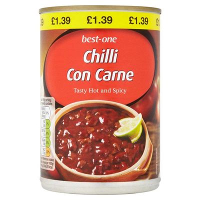 BestOne Chilli Con Carne, Pack of 6 x 390g