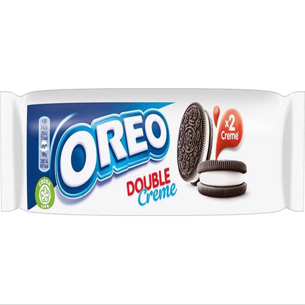 Oreo Double Creme Sandwich Biscuit, Pack of 16 x 157g