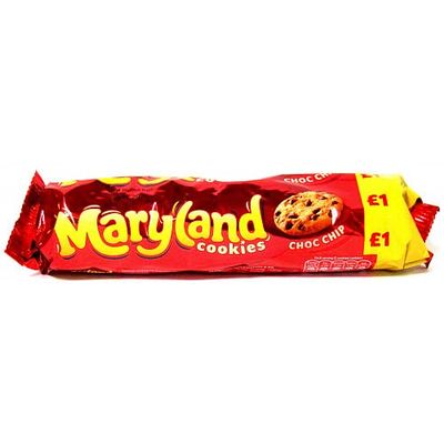Maryland Choc Chip, Pack of 12 x 200g