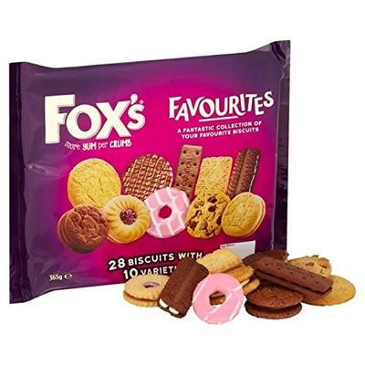 Fox Foxs Favourites Biscuits, Pack of 6 x 365g