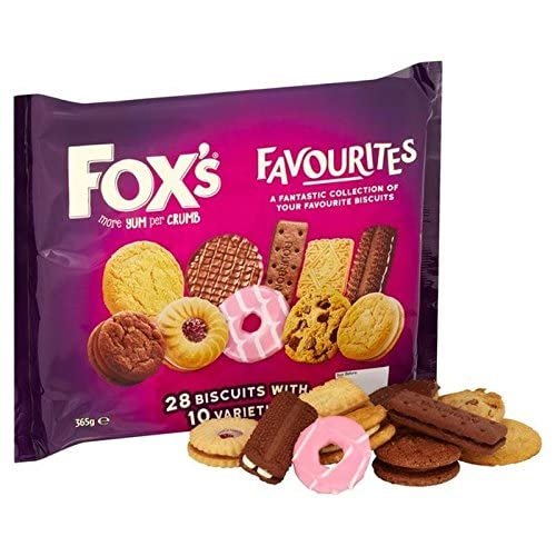 Fox Foxs Favourites Biscuits, Pack of 6 x 365g