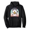 Kawaii Cat Neko Eating Ramen Noodle Soup Japanese Aesthetic Pullover Hoodie view 1