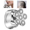 Bravolune Electric Razor Shaver 6 in 1 Bald Head Rotary Shaver Wet Dry Cordless Grooming Kit USB Rechargeable view 2