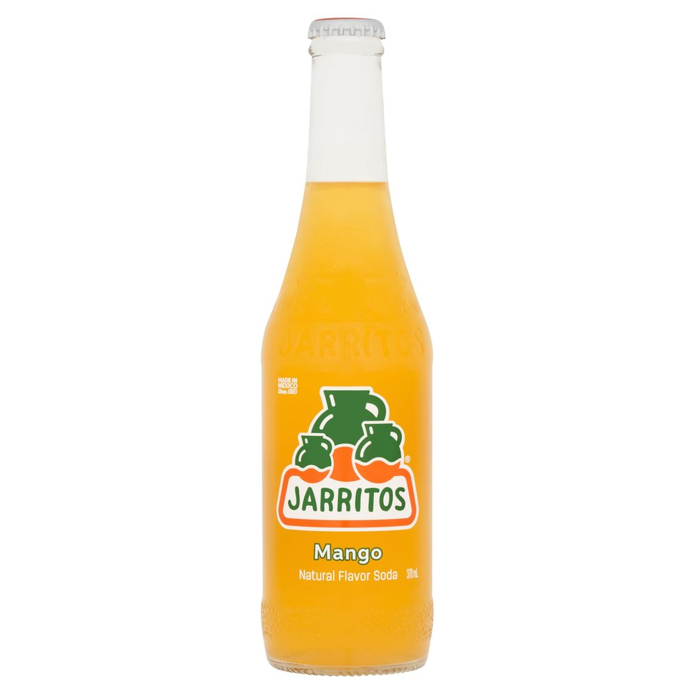 Mango Flavoured Carbonated Soda Drink 370ml by Jarritos