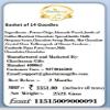 Jaiccha Ghasitaram Rakhi Gifts for Brothers - Basket of 14 Goodies with 2 Pearl Rakhis view 3