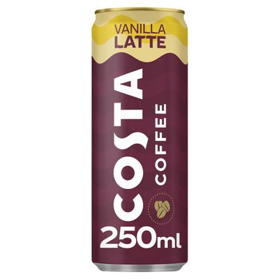 Costa Vanilla Latte 12 x 250 ml