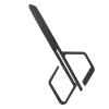 Nose Hair Scissors, Beard Nose Hair Trimming Scissors, Stainless Steel Nose Hair Scissors Oblique Angle Nose Hair Trimming Scissors (Black) view 2