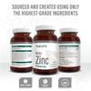 NUTRA ZINC Picolinate 250mg - 60 Tablets | Elemental Zinc 50mg - Maintain Normal Bones, Nails, Skin & Vision | Easy to Swallow & Highly Absorbable - Manufactured in a UK MHRA GMP Facility - NUTRAVIT view 2