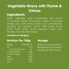 Bay's Kitchen 3 Gravy Selection - Beef with Rosemary & Cracked Peppercorns, Chicken with Thyme & Rosemary, Vegetable with Thyme & Chives, Gluten-Free, Dairy-Free, Low Fodmap view 3