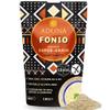 Aduna Organic Fonio Supergrain | Ancient African Wholegrain Rich in Iron, Zinc, B Vitamins & Fibre | Natural Gluten-Free Rice, Quinoa & Couscous Alternative | Porridge, Salads, Stir-Fries & More | 1kg view 1