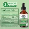 LIPOSOMAL Chlorophyll Drops, Chlorophyll Liquid, Face and Body Cleanser, Alcohol Gluten-Free Liquid Chlorophyll | Energy Supplement, Immune Support, Natural Deodorant, 60ml, Baanaas view 4