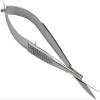 Millan Collection 4.5" Straight Stainless Steel Squeeze Scissors - Eyebrow Trimmer, Nose Hair Scissors, Facial Hair Grooming view 1