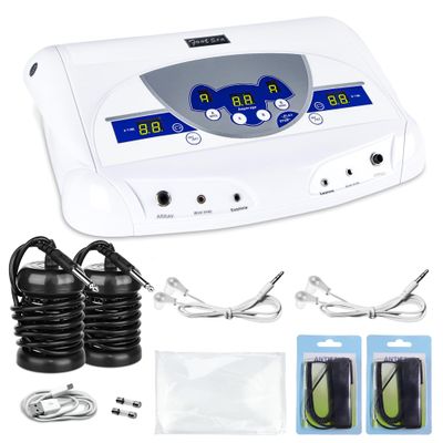 Boeetech Ionic Foot Spa Machine,Dual Ion Foot Bath Detox Machine for Home Use, Easy 10-30 Min Home Detox Foot Soak, 5 Foot Detox Modes for Toxin, Heavy Metal