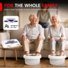 Boeetech Ionic Foot Spa Machine,Dual Ion Foot Bath Detox Machine for Home Use, Easy 10-30 Min Home Detox Foot Soak, 5 Foot Detox Modes for Toxin, Heavy Metal view 4