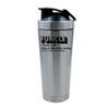 Getagift Funcle-Uncle Definition Funny Gift for Him, Fathers Day, Buddy Uncle, Secret Santa Birthday Present from Niece or Nephew 500ml Aluminum Shaker Bottle. (Silver) view 1